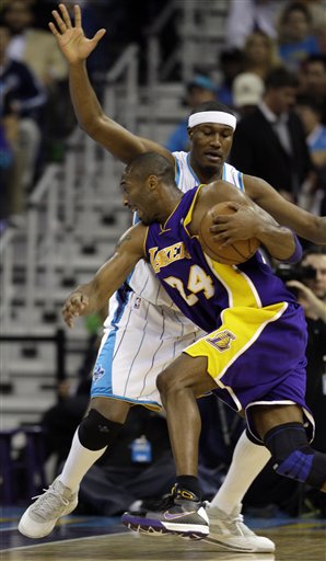 Lakers Hornets Basketball